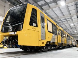 Erster Zug Tyne and Wear Metro Depot_Stadler_28 2 23