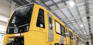 Erster Zug Tyne and Wear Metro Depot_Stadler_28 2 23