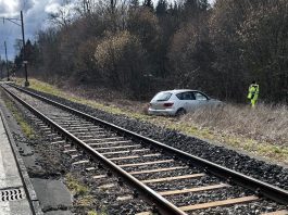 Lenzburg Auto Gleise Seetalbahn_Kapo AG_26 2 23