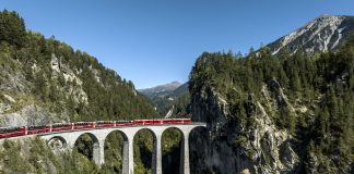 Bernina Express Landwasserviadukt_RhB