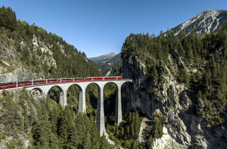 Bernina Express Landwasserviadukt_RhB