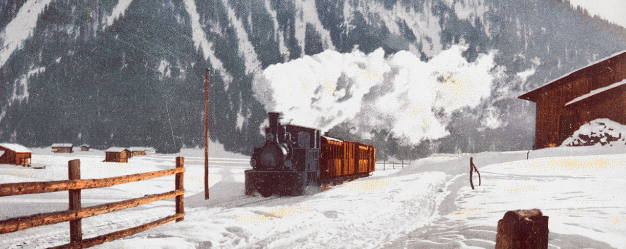 RhB G 34 1 bei Davos_Dampfverein_Winter 1902