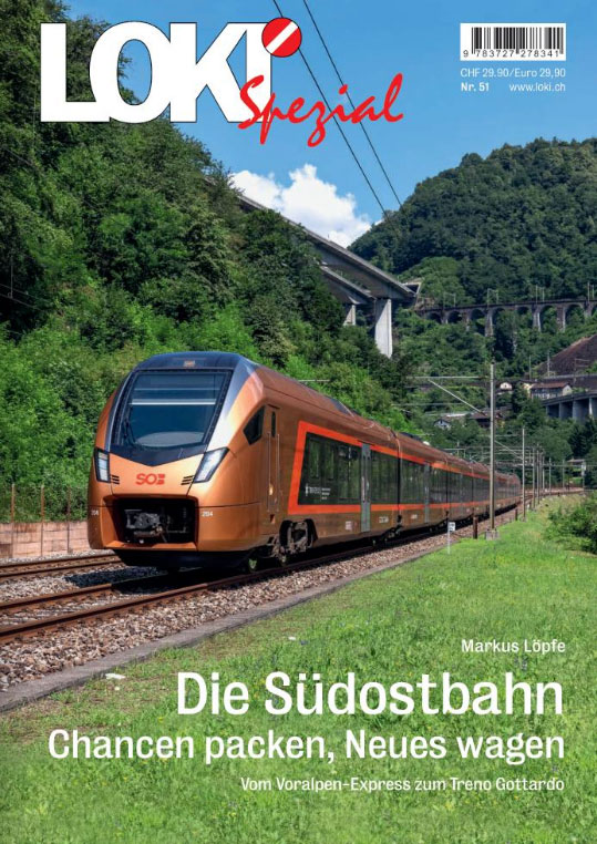 Cover Loki Spezial 51 Suedostbahn_Staempfli Verlag_7 23