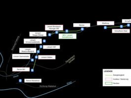 Projekt Ausbau Garten-Wiesentalbahn Karte_Landkreis Loerrach_6 23