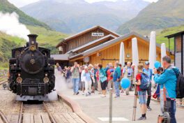 DFB: Rund 1500 Personen am zweitägigen Dampfbahnfest in Realp