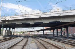 Margarethenbrücke in Basel: Start der Arbeiten für zusätzliche Stützenreihen