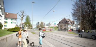 Ortsdurchfahrt Teufen Bahnhof Kreisel Visualisierung_AB_15 12 10