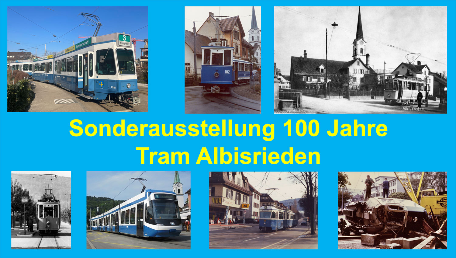 100 Jahre Tram_Ortsmuseum Albisrieden_2023