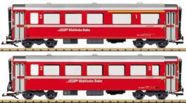 LGB IIm/G: Neuauflage der RhB Bernina EW I und Speisewagen WR 3815