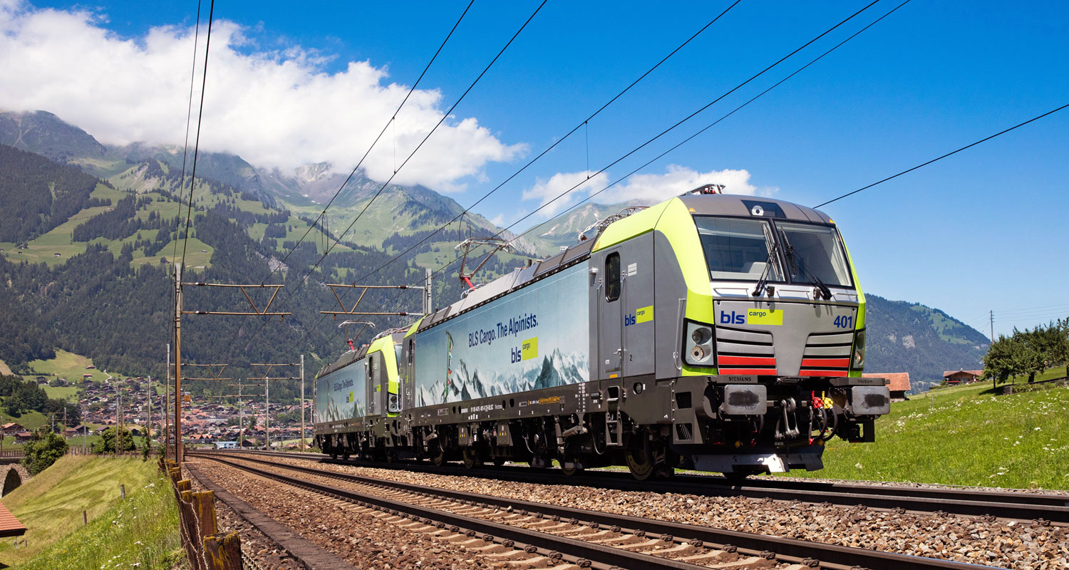 Vectron Lokomotiven Loetschberg Doppeltraktion_BLS-Cargo