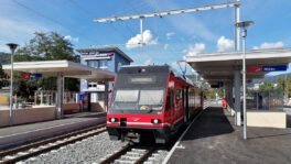 ASm-Bahnhof Nidau nach Umbau in Betrieb
