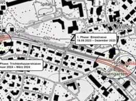 Forchbahn Bauarbeiten Zollikerberg Uebersicht Karte_FB_12 9 23