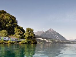 Leissigen Thunersee Bahnlinie_BLS