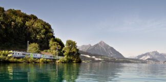 Leissigen Thunersee Bahnlinie_BLS