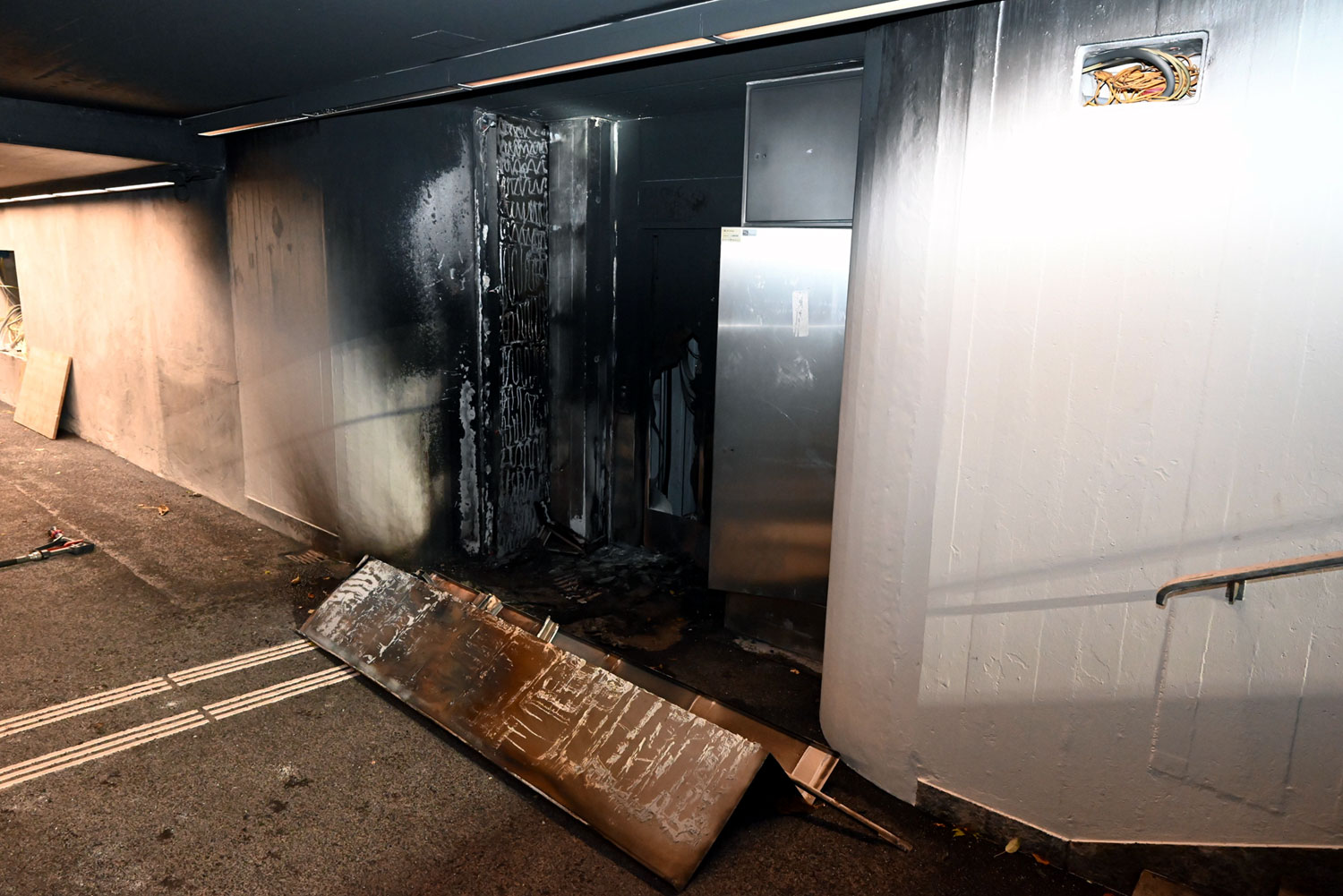 Bahnhof Wil Brand Bahnhofsunterfuehrung_Kapo SG_16 11 23