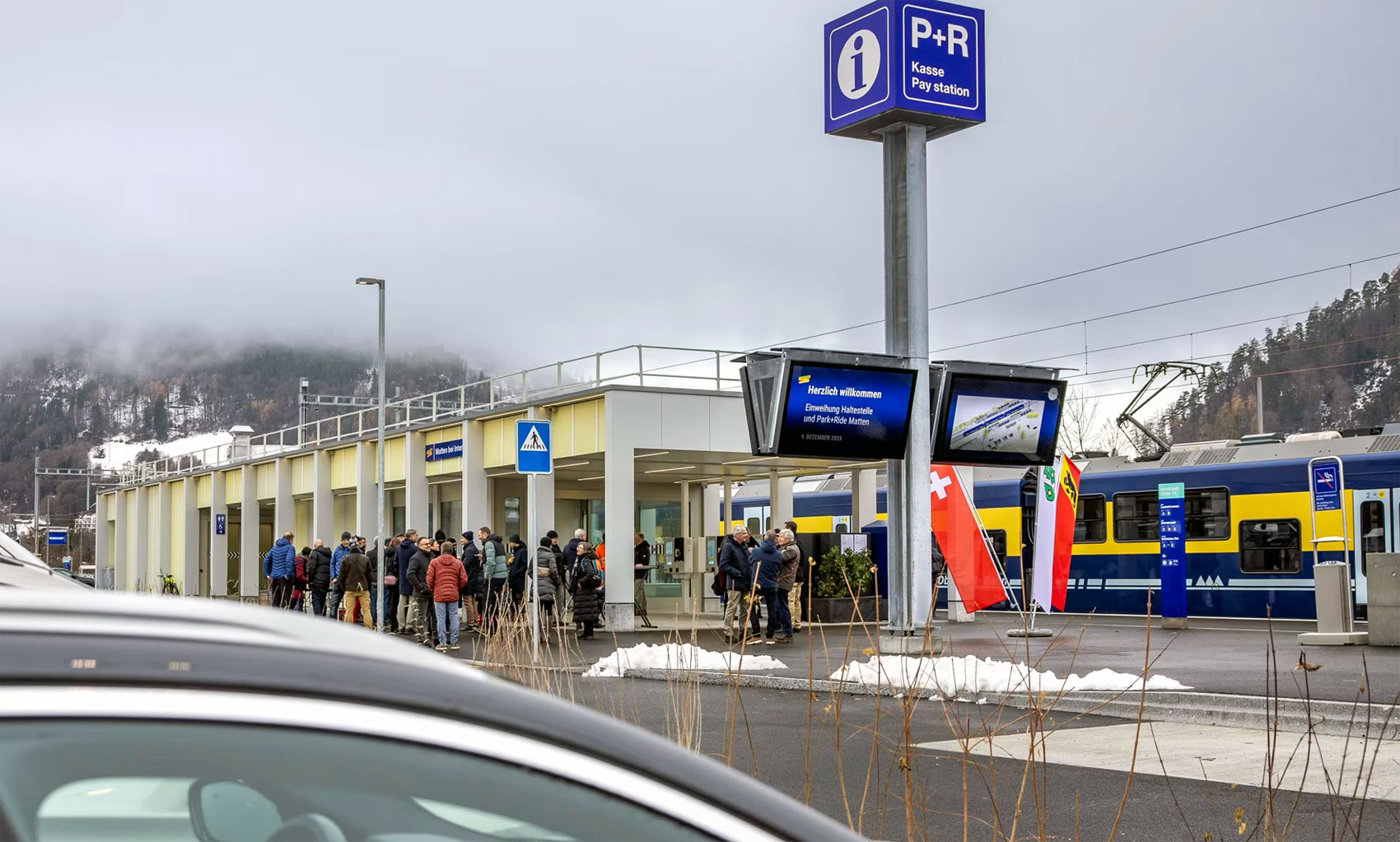 BOB-Haltestelle-Park-Ride Matten_Jungfraubahnen Management_9 12 23