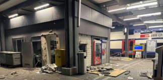 Bahnhof Ziegelbruecke Geldautomat aufgesprengt_Kapo SG_6 11 23
