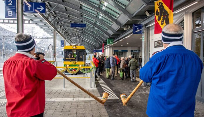 Einweihung-Wengen-Shuttle_Jungfraubahnen Management_9 12 23