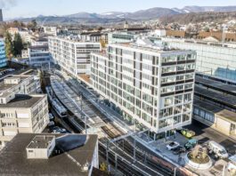 Gebaeudekomplexe praegen Bahnhof Aarau Sueden_AVA_29 11 23