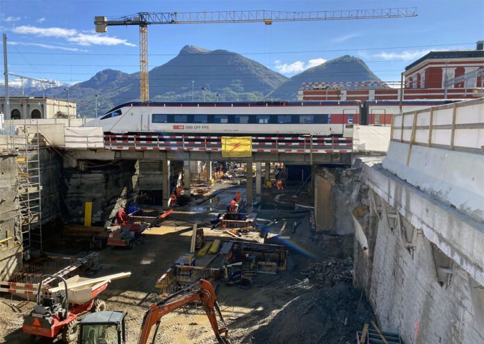 Hilfsbruecken Besso Unterfuehrung Lugano_SBB CFF FFS_12 23