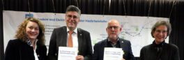 Hochrheinbahn: Projektpartner unterzeichnen Realisierungs- und Finanzierungsvertrag