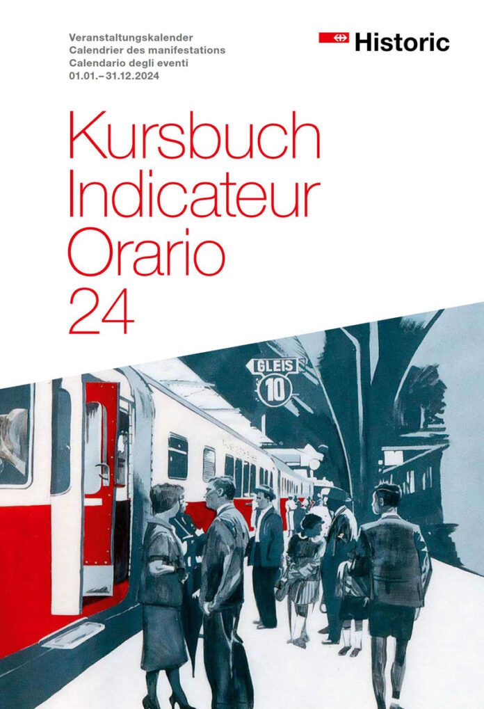 Kursbuch 24 Cover_SBB Historic_12 23