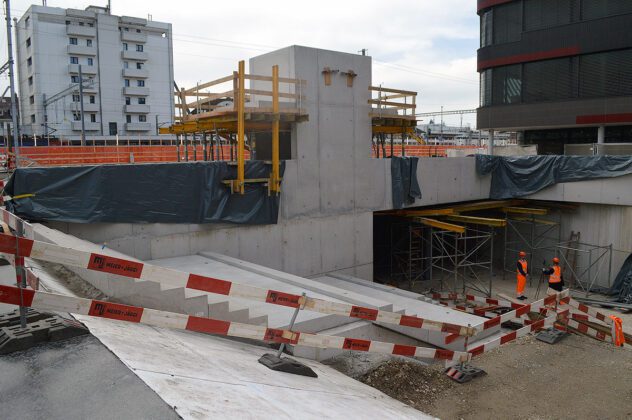 Bahnhof Langenthal laufende Bauarbeiten 4_Nicolas Leutenegger_26 3 24