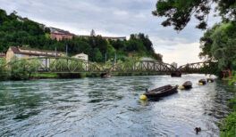 Luzern: Beginn der Instandsetzungsarbeiten an der Reussbrücke Fluhmühle