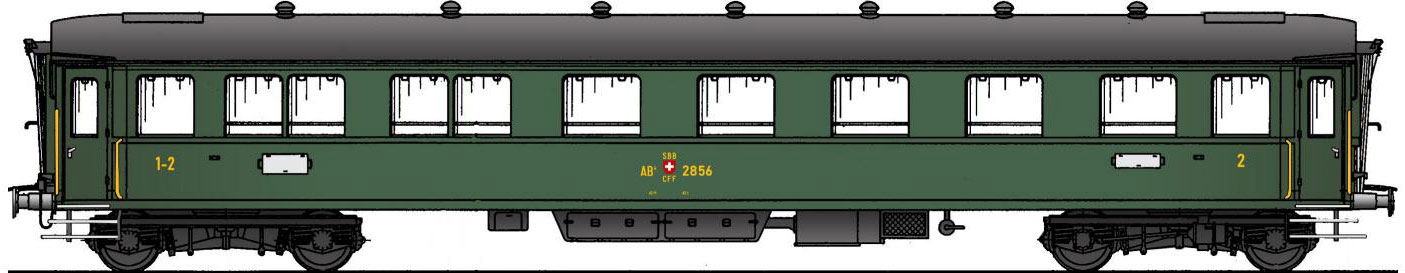 Typenbild Stahlwagen AB4 2856_SBB Historic