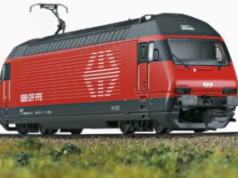 H0 39463 TRIX 22624 SBB Re 460 067 Hohle Gasse rot nach Refit_Maerklin