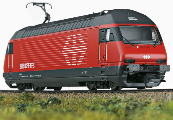 H0 39463 TRIX 22624 SBB Re 460 067 Hohle Gasse rot nach Refit_Maerklin