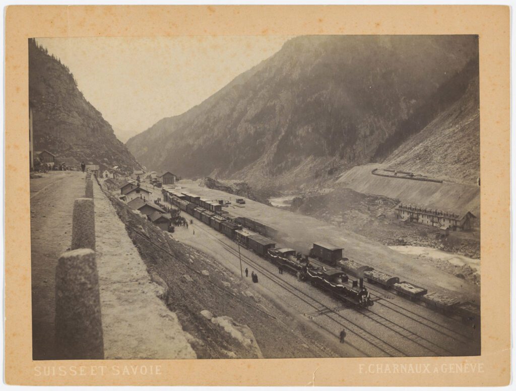 Festzug 1882 F Charnaux Fotografie Albuminabzug_SBB Historic