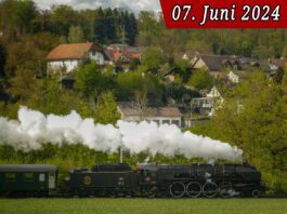 Lastprobefahrt Dampflok 241-A-65_Dampflok-Depot Full_2024