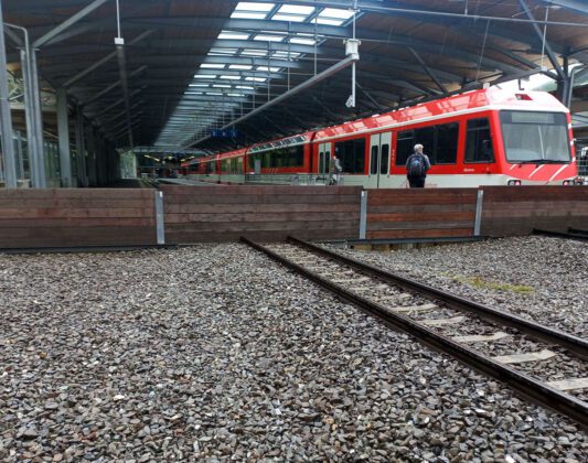 Schutzmassnahmen am Terminal Taesch_MGB_21 6 24