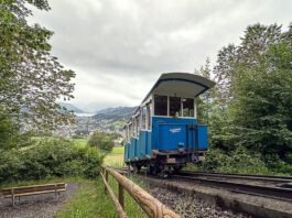 Sonnenbergbahn Wagen_Stadt Kriens