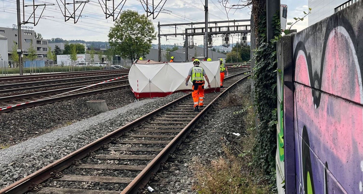 Schlieren Gleisarbeiter Unfall getoetet_Kapo ZH_ 3 9 24