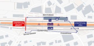 Bahnhof Liestal Bauarbeiten Plan_SBB CFF FFS_4 25