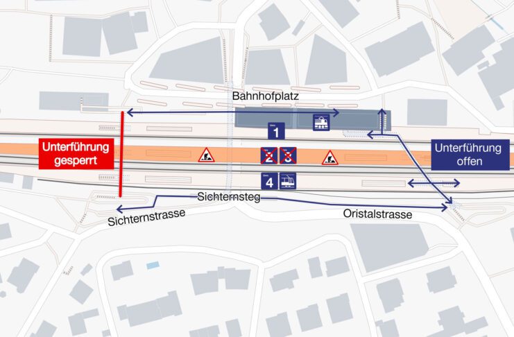 Bahnhof Liestal Bauarbeiten Plan_SBB CFF FFS_4 25