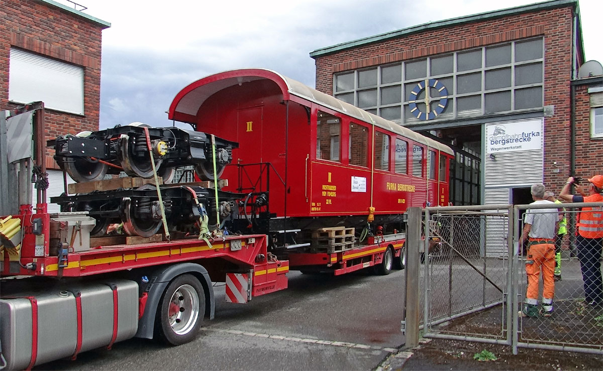 DFB-Wagenwerkstatt Aarau revidierter Wagen_DFB_28 7 23