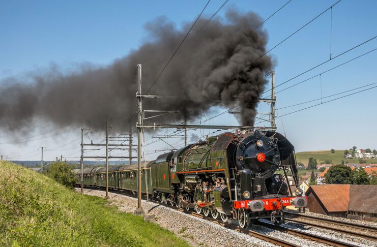 Dampflok Mikado 141 R 1244 Eglisau Georg Trueb_8 8 20