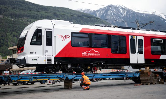 Mont-Blanc-Express Neuer Triebzug Stadler 1_TMR – Studio54_24 4 25