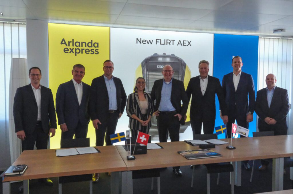 Stadler FLIRT Stockholm Arlanda-Express-Vertragsunterzeichnung_Stadler_5 25